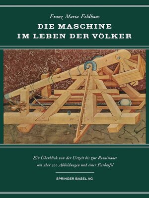 cover image of Die Maschine im Leben der Völker